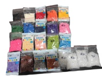 Blocs de construction en matériau de qualité alimentaire, 96 couleurs, très demandés, 6 mm, petit emballage de 500 pièces, ensemble de blocs de construction pour enfants, jouet éducatif