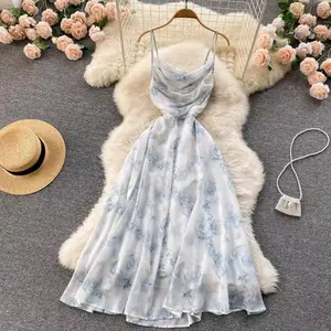 50% off RTS clothes casual wedding beach dress, clothing suppliers ropa de mujer double fabric with linen boho casual dresses,
