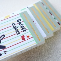 Carnet de poche A7 75x104mm 80GSM 60 feuilles lignées, bloc-notes détachable, motif animal rétro, 4 designs, 750 pièces/carton, vente en gros