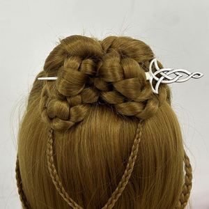 Pique à cheveux vintage en alliage style Viking, bâtonnet, pince, couteau poignard marin 16cm Maxfree pour femme - Product Image 4