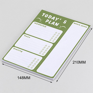 Tùy chỉnh tối giản phần thời gian dính <span class=keywords><strong>notepad</strong></span> tổ chức lập kế hoạch hàng ngày với danh sách kiểm tra ghi chú giấy Pad ghi nhớ - Product Image 2