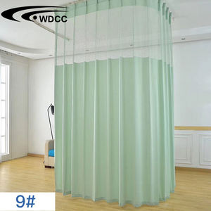New Customized Hospital Partition Curtains Medical Curtain <b>Mesh</b> Fabric Divider Drapes Curtains - Product Image 5