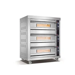 Four rotatif de four de cuisson à convection électrique commercial professionnel à 32 plateaux pour la boulangerie