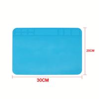 Tapis de réparation électronique en silicone antistatique haute température GRD-01 pour ordinateur, taille 300x200, 100% testé, vente en gros