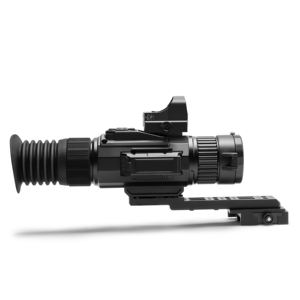 Mirino termico 3-12x 384x288 Video ad alta risoluzione 35mm, PIP, stabilizzazione dell'immagine, telemetro, calcolatore balistico - Product Image 3