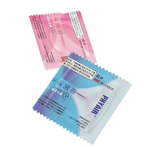 Benutzer definierte Filmrollen geruchs neutrale Mylar-Beutel Alle Größen typen Laminierte Aluminium folie Kondom-Verpackungs tasche - Product Image 1