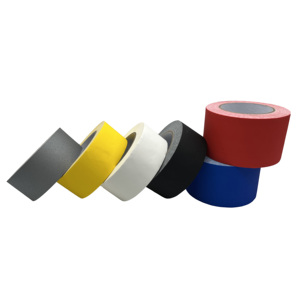 Tissu mat piste de danse épissage conduit scène coton Non éblouissant robuste 50m Gaffa <span class=keywords><strong>Film</strong></span> caméra canard mat noir Gaffer bande - Product Image 3