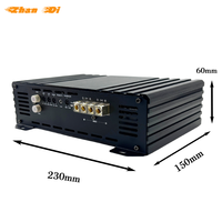 Amplificateur Audio de voiture professionnel 500W 2 canaux classe numérique D pour Subwoofer 12V puissance ampli de voiture brésilien