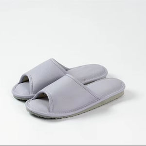 Fashionable Leather <b>Man</b> Room <b>Slipper</b> Non Slip Indoor Summer <b>Slippers</b> for Sale - Product Image 1
