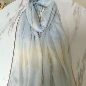 ベストセラー パシュミナ グリーン グレー 100% カシミヤ スカーフ - Product Image 6