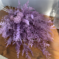 C-APF008 feuilles violettes artificielles, vente en gros, branche de fleur, feuille de tige, pour fête de mariage, décoration d'hôtel