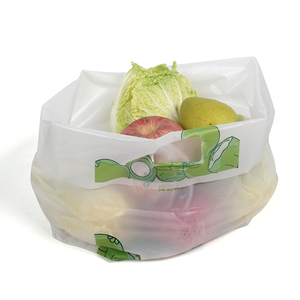 Bolsa de Camiseta Compostable y Biodegradable para Supermercado, Compras, Venta Minorista, Bolsa de Plástico - Product Image 4