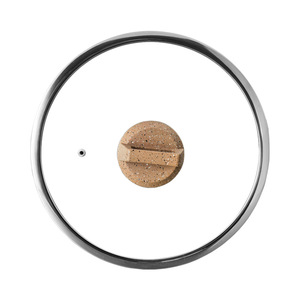 10 pièces rond marron en aluminium marmite à soupe marmite ronde en aluminium antiadhésif batterie de cuisine - Product Image 6