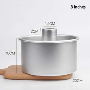 <span class=keywords><strong>Moule</strong></span> à gâteau en mousseline de soie en aluminium, <span class=keywords><strong>moule</strong></span> à gâteau rond en mousseline de soie, 8 pouces - Product Image 3