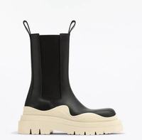 Bottes Chelsea en cuir pour femmes NR Factory 2024 – Vente en gros, modèles de marque, détails de chaussures personnalisés