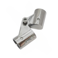 316 acier inoxydable accouplement pivotant bateau accessoire Marine Bimini raccord de tuyau Joint nouvel état
