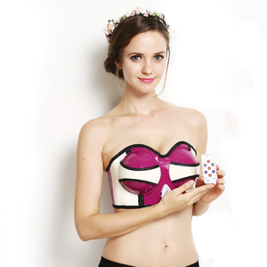 Nova Máquina Elétrica Sem Fio Sutiã Ampliação Mama Máquina Peito Aumentar Vibração Massageador Mama Levantando Massagem Bra - Product Image 2