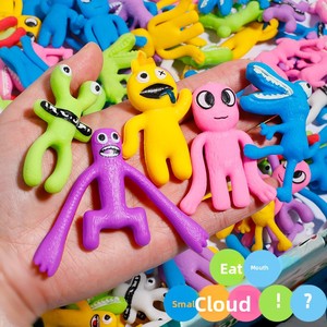 Muñeco de Plástico Elástico Arcoíris Antiestrés - Juguete Peculiar para Estirar y Aliviar la Tensión, Figuras y Muñecos Colgantes al por Mayor - Product Image 1