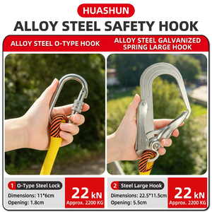 Full Body Safety <b>Harness</b> Fall Protection Work at Height <b>Belt</b> with Thickened Leg Support Quick Connect Buckles - Product Image 6