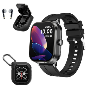 Reloj Inteligente Cuadrado con Auriculares <span class=keywords><strong>2</strong></span> en 1, Reloj Inteligente con Música BT, Modos Multideportivos, Reloj Inteligente Hecho en China - Product Image 1