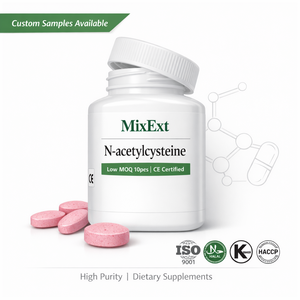 טבליות NAC 600mg טבעוניות ממותגות MixExtract, ספיגה גבוהה, N-אצטיל ציסטאין, נוגד חמצון ותוסף תזונה לתמיכה חיסונית - Product Image 3