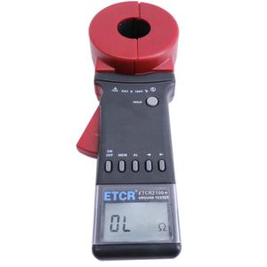 Chất lượng cao etcr2100 + New độ chính xác cao Trái Đất kháng thử nghiệm 1200ohm mặt đất kháng kẹp Meter - Product Image 2