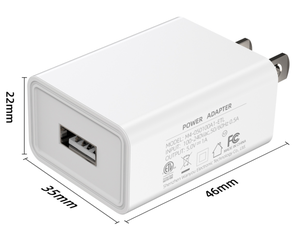 Nhà Máy hot-sản phẩm bán chạy 5V1A 5V2A chúng tôi tiêu chuẩn màu đen và trắng USB <span class=keywords><strong>Charger</strong></span> với ETL FCC CE được liệt kê - Product Image 2