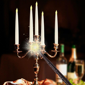 Bougies LED sans flamme à piles AAA, multicolores, avec télécommande, pour décoration de jardin et de fêtes en extérieur, OEM - Product Image 1