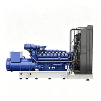 Générateur diesel industriel monophasé 1000 kW à châssis ouvert 50/60 Hz avec télécommande automatique, portable pour chantier de construction