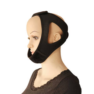 חדש אנטי סנוורה להפסיק נחירות רצועה הסנטר רצועה נגד לסת דום נשימה בשינה תמיכה שינה תמיכה כלי שינה חגורה מתכווננת - Product Image 1