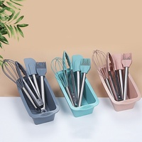 Ensemble de 5 moules à gâteau en silicone résistants aux hautes températures, adaptés au four, outils de cuisson faciles à nettoyer, pour la pâtisserie à domicile et en cuisine