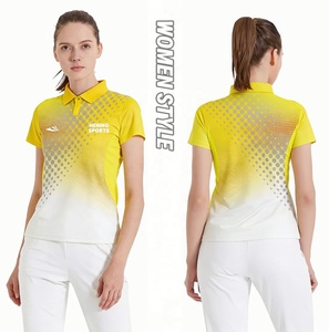 Camiseta Polo Tipo Playera, Vestidos de Golf para Niñas, Camisetas Polo de Tenis Personalizadas para Mujer, Ropa Deportiva de Poliéster de Alta Calidad - Product Image 2