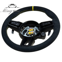Volant en Alcantara pour Macan Cayenne Panamera Taycan 718 Cayman 991 992 911 911.2 Carrera GT2 GT2RS GT3 GT3RS GT3 RS GT4
