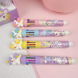 Yaratıcı sevimli küçük ayı 10 <span class=keywords><strong>In</strong></span> <span class=keywords><strong>1</strong></span> renkli kalem 6 renkler <span class=keywords><strong>8</strong></span> renkler 10 renkler kalem ayı tam renkli tükenmez kalem - Product Image 4