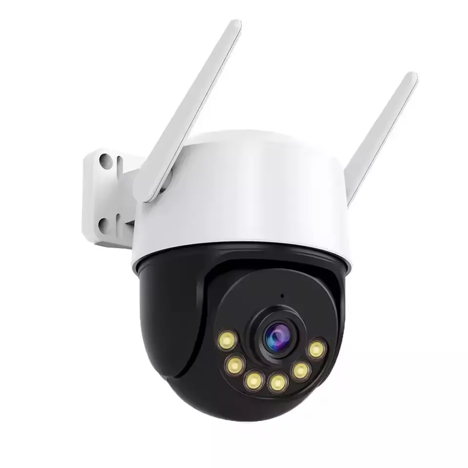 كاميرا مراقبة سلكية خارجية ICSEE بخاصية اكتشاف الإنسان بدقة 1080 بكسل، مزودة بنظام مراقبة CCTV بزاوية واسعة واتجاهين للصوت بدقة 2 ميجابكسل وتعمل بالواي فاي مع شبكة IP PTZ