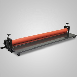 LBS1300 1300mm 51'' Manual Cold Roll <strong>Laminator</strong> With Heavy Duty Roller and Aluminum Side Pressure Control - Product Image 2