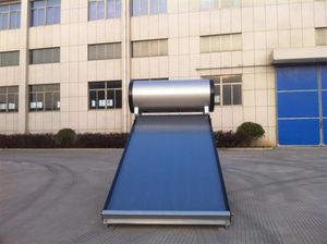 Blue Film Super Flat Plate Solar Collector Pressurized Flat Plate Solar Powered Water Heaters - Product Image 4