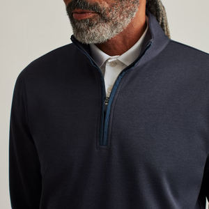 Sweat-shirts personnalisés en nylon numérique à ressort solide, broderie sportive, séchage rapide, écologiques, streetwear, grande taille, fermeture éclair sur le côté pour hommes - Product Image 2