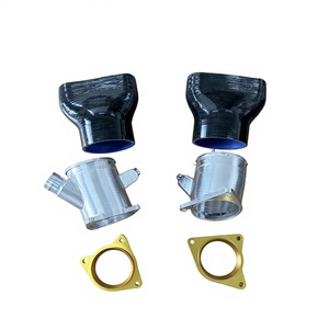 Tubo di Aspirazione Turbo per <span class=keywords><strong>Audi</strong></span> <span class=keywords><strong>RS6</strong></span> C8 RS7 C8 4.0T V8 e Condotto di Aspirazione in Fibra di Carbonio per Upgrade di Raffreddamento - Product Image 3