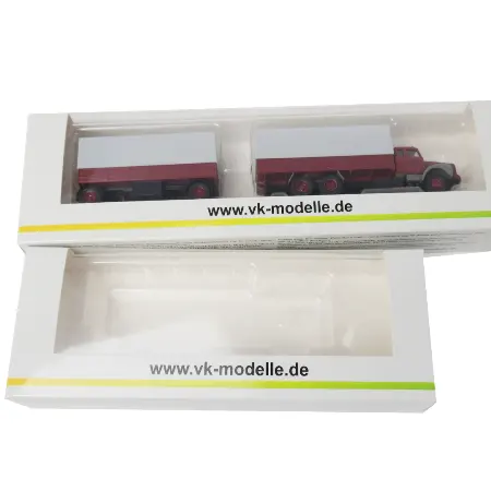 Eco Vriendelijke Custom Auto Model Gift Set Dozen Clear Window Speelgoed Producten Papieren Verpakking Met Blister Inlay