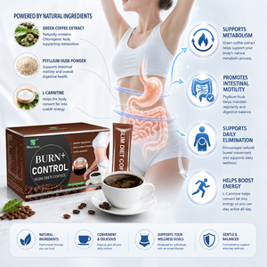 กาแฟดีท็อกซ์เดย์นี สลิมเบิร์น ทัมมี่ อินสแตนท์ คอฟฟี่ แบรนด์ส่วนตัว ออร์แกนิค สมุนไพร ลดน้ำหนัก สำหรับผู้หญิง ยอดขายดีที่สุด - Product Image 3