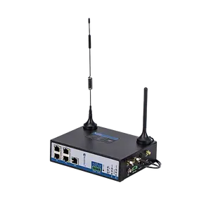 Passerelle GSM à double carte SIM Modbus RS485 MQTT de qualité industrielle 4G LTE avec 5 Ethernet