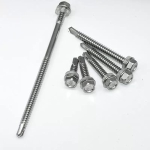 Esagonale auto-forante in acciaio <span class=keywords><strong>inox</strong></span> SS coda di rondine chiodo colore acciaio M4.8 M5.5 M6.3 dispositivo di fissaggio produttore vite bullone - Product Image 3