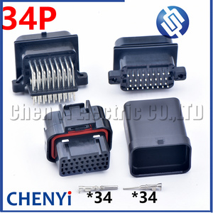 <span class=keywords><strong>26</strong></span>/<span class=keywords><strong>34</strong></span>/60 Pin ECU PCB Mount Header Plug Connector 6437288-1 6437288-3 4-1437290-0 3-1437290-7 5-6447223-0 6437288-6 2-6447232-3 - Product Image 5