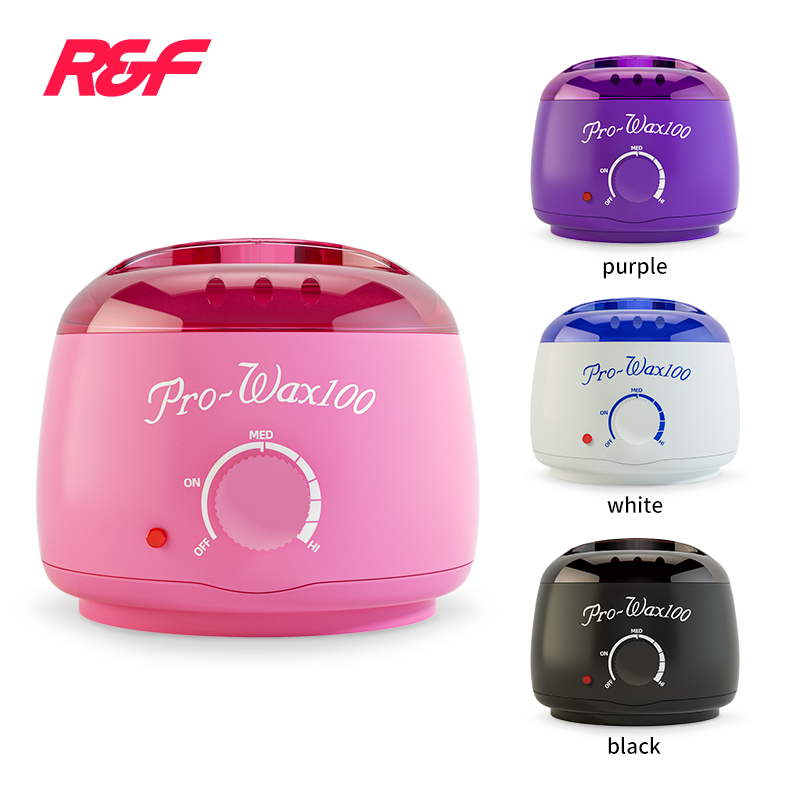 Salon Sundry Portable Electric Hot Wax Warmer Machine for Hair Removal - Pink Lid wax machine