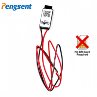 Pengsent FM09 Mini GPS ultra-fin Airtag étanche IP67 anti-brouilleur 5V-35V DC Suivi en temps réel Histoire des trajets Véhicule