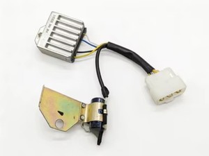 Regulador de Voltaje <span class=keywords><strong>Rectificador</strong></span> con Arnés de Cables y Conector para Sistema de Carga de Motocicleta Bajaj Boxer BM150, Piezas de Repuesto - Product Image 4