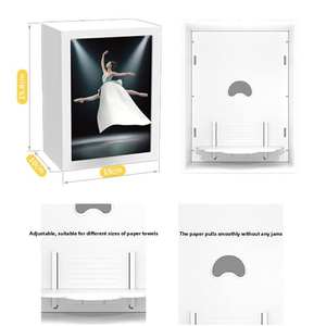 Moderna Caja de Pañuelos LED Decorativa y Personalizable con Diseñ<span class=keywords><strong>o</strong></span> para Boutique, Cafetería, Galería de Arte, Hogar, Hoteles y Oficinas - Product Image 4