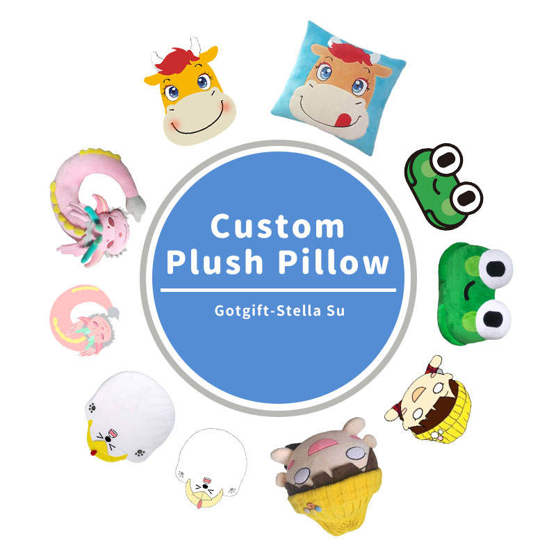 Cuscino in peluche personalizzato