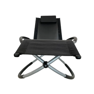 Chaise de plage pliable portable de nouvelle conception en aluminium, impression personnalisée pour l'extérieur - Product Image 4
